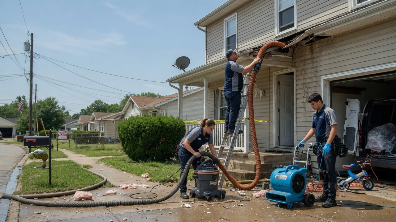 Water Damage Restoration in Pineville, PA near me